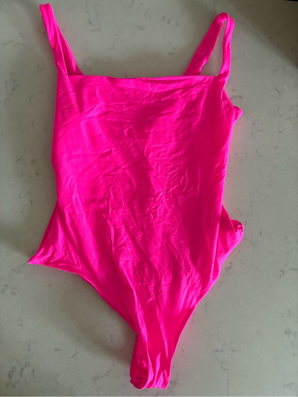 SKIMS Neon Hot Pink Bodysuit 💘💞